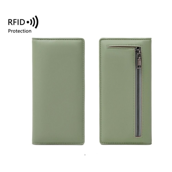 Damplånbok RFID Stöldskyddsplånbok GRÖN green