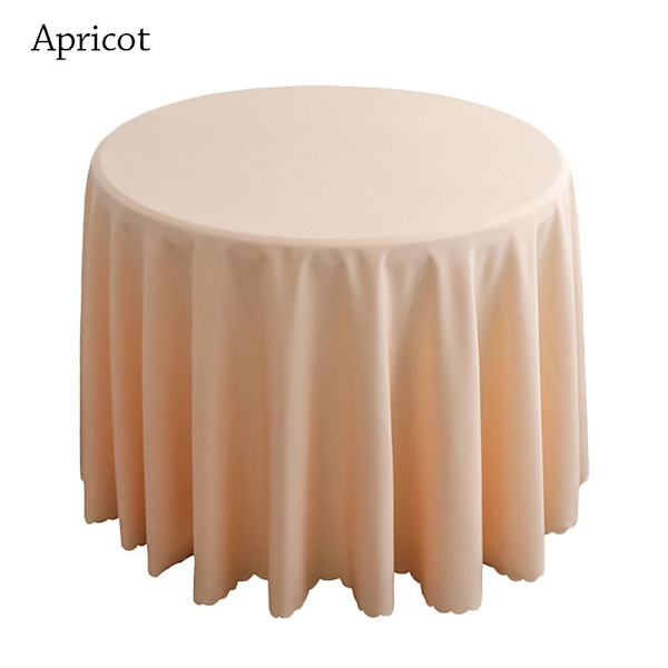 Rund dug Overlay ABRIKOS apricot