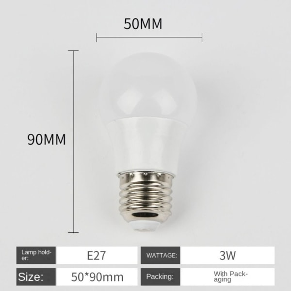 LED-lamppu Riippuvat polttimot B22-3W-6 HELMET B22-3W-6 HELMET