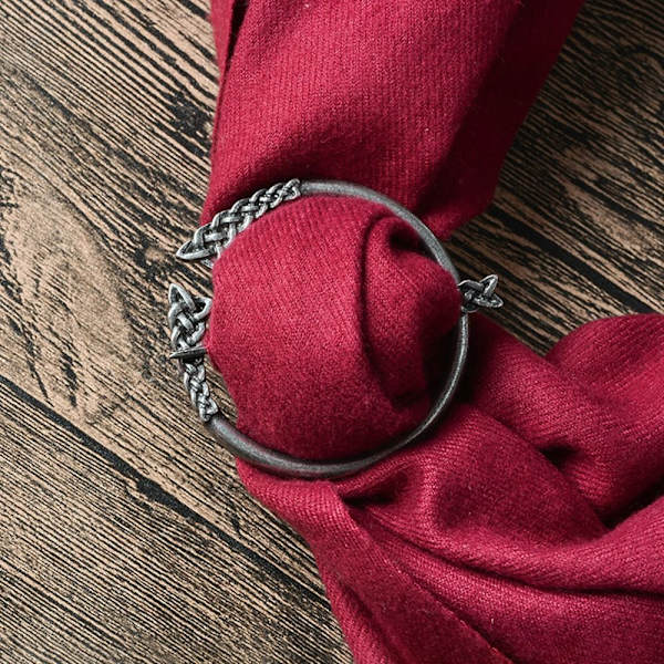 Viking Brosch Scarf Brosch GULD STYLE-2 STYLE-2 Gold Style-2-Style-2