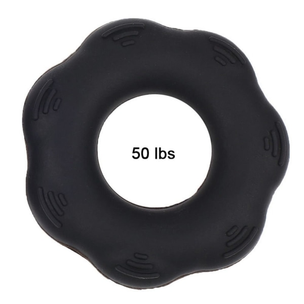 2 STK Grippering Håndgrep SORT 50 LBS black 50 lbs