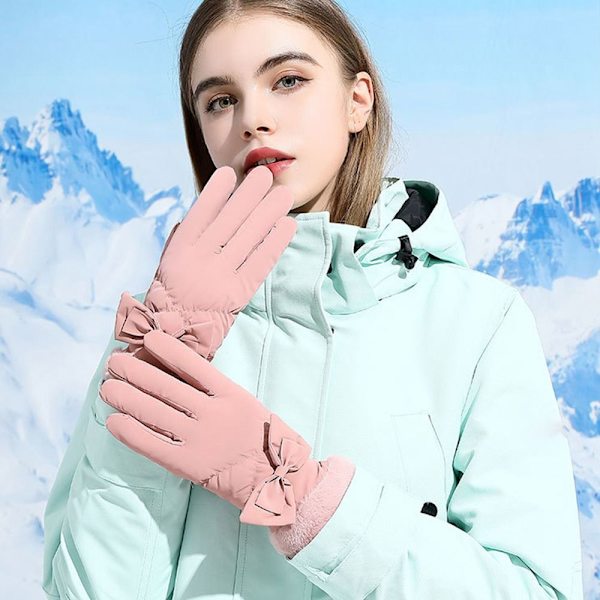 Skihandsker Kørevanter PINK Pink