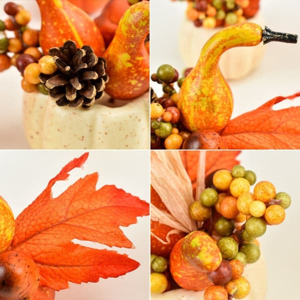 4 stk Thanksgiving-gresskar Halloween-gresskar TYPE C TYPE C Type C