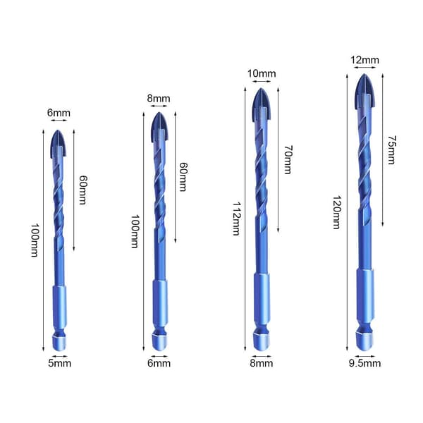 Hex Drill Bit Drilling Tool 8MM 8mm