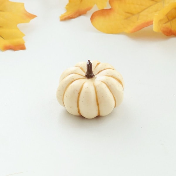 6 kpl Halloweenin keinotekoisen kurpitsan simulaatiorekvisiitta 1 1 1
