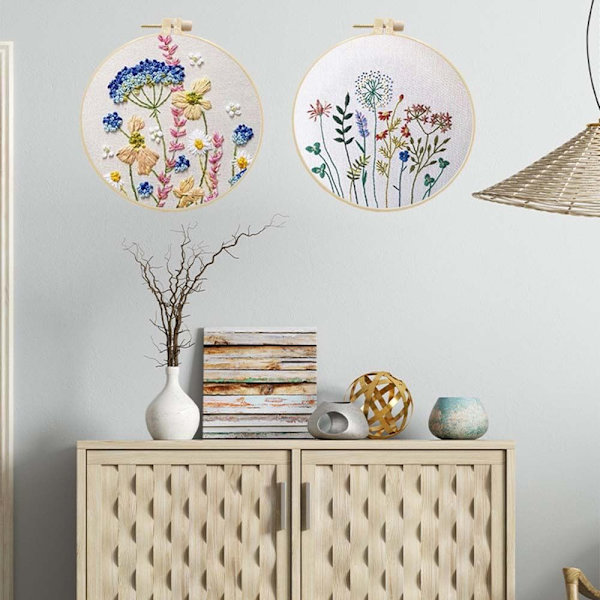 DIY Broderisæt Korsstingsæt 5 5 5
