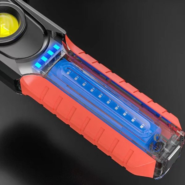 LED lommelygte Safety Hammer lommelygte USB opladning