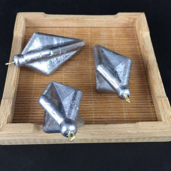 /2/3/5/10stk Fiskeblysynker Fiskevægtsynke 120g-1pc