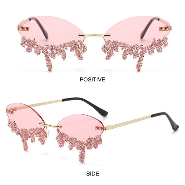 Solglasögon för kvinnor Tear Shape ROSA ROSA Pink