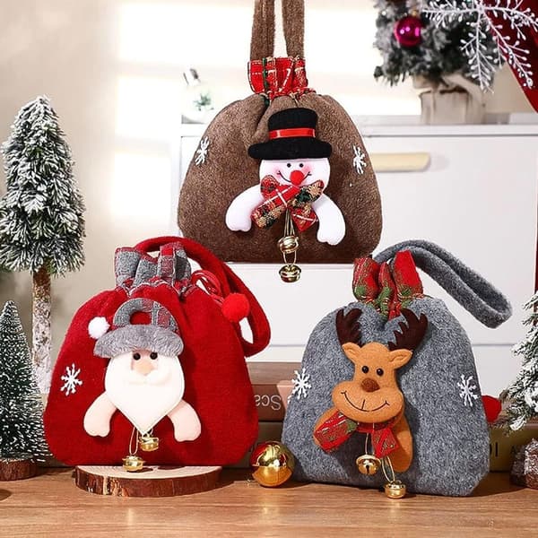 Julklappspåsar Xmas Tote 2 2 2
