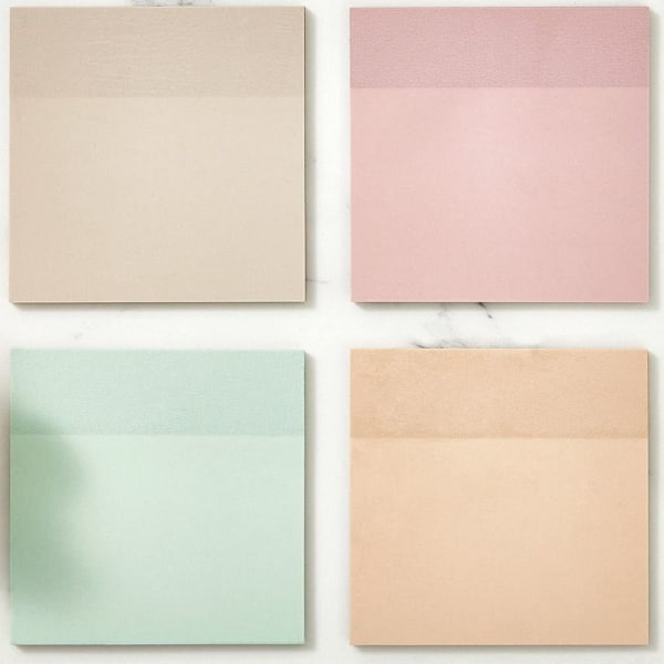 4 pads Self-Stick Notes Note Bookmark Marker Message Stickers