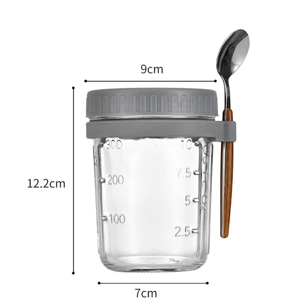 Overnight Oats Cup Yoghurtbehållare 5 5 5