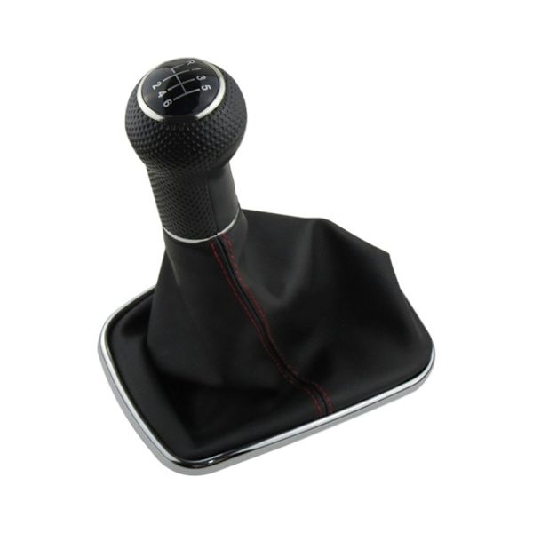 Vaihteenvaihteen nuppi Auton vaihteenvaihde MUSTA 6 NOPEA 6 NOPEUS Black 6 speed-6 speed