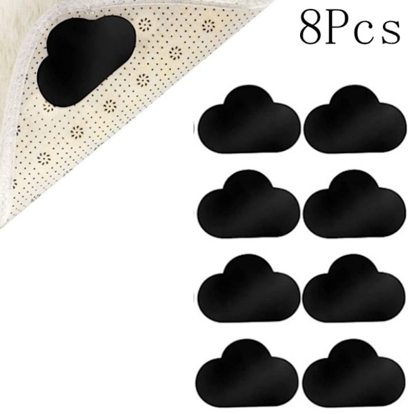 Gulvmåtte fiksering Anti-slip klistermærke 8 STK 8 STK 8Pcs