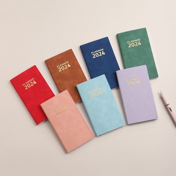 Aikataulu Kirja Agenda Kirja VAALEENSININEN Light Blue