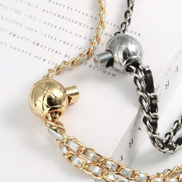 Golden Balls Chain Ikke-fading Chain 6 6 6