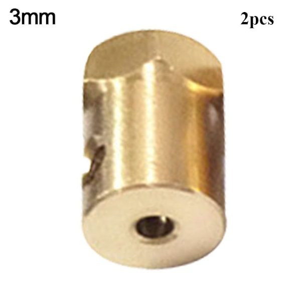 Kuusikulmainen messinkiakselin kytkin 3mm 3mm