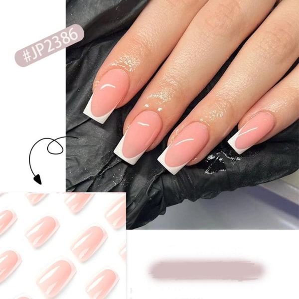 24stk False Nails Long Square JP2397 JP2397 JP2397