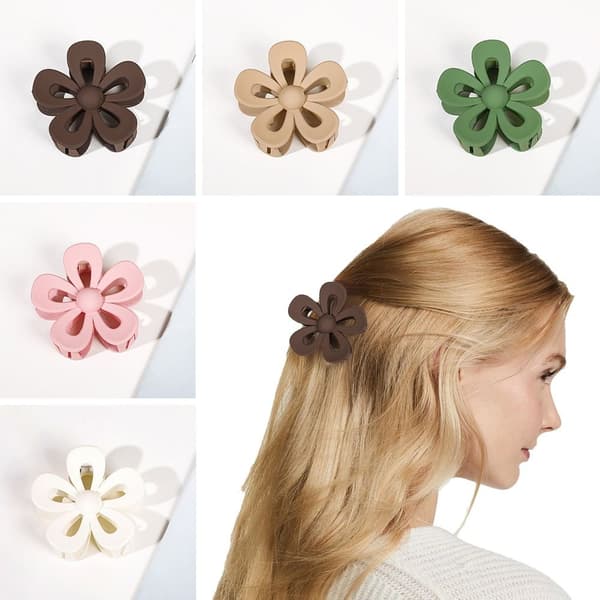 3 stk. godterifarger blomsterform DYP KAFFE Deep Coffee