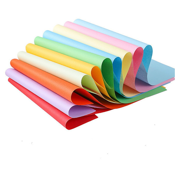 100 stk A4 Kopipapir Dobbeltsidig Origami LYS LILLA Light Purple