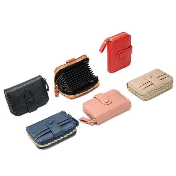 Organ Card Bag Zero Wallet PUNAINEN red