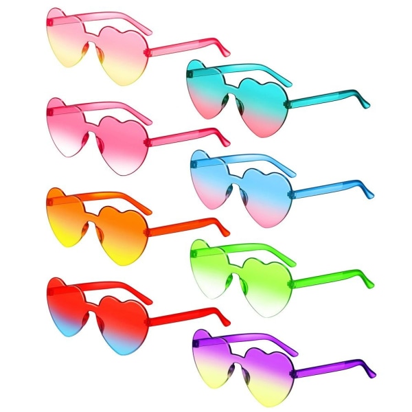 Hjerteformede solbriller Hjertebriller C55 C55 C55