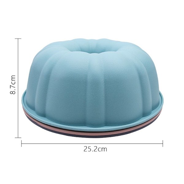 Bunte kakkuvuoka silikoni mold PUNKKI pink