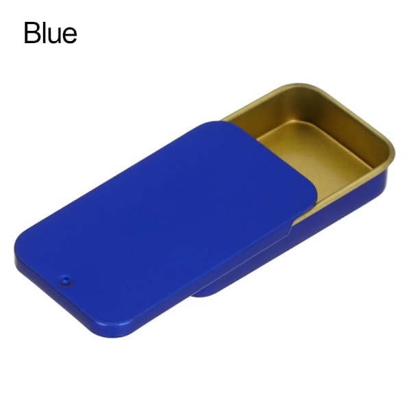 Mini Iron Box Förvaringsbox BLÅ blue