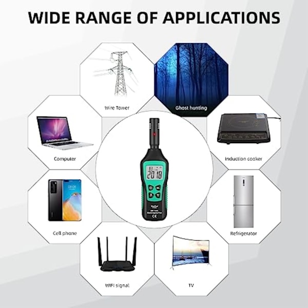 EMF Meter Radiation Detector Meter Smart Digital