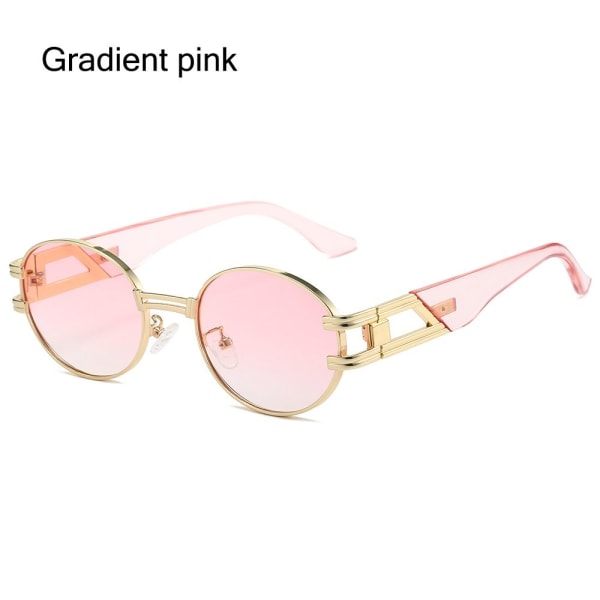 Oval Punk Aurinkolasit Pyöreät aurinkolasit GRADIENT PINK GRADIENT Gradient pink