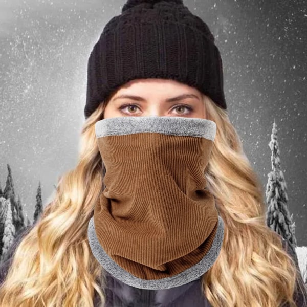 Dragsko Halsduk Stickad cover CAMEL Camel