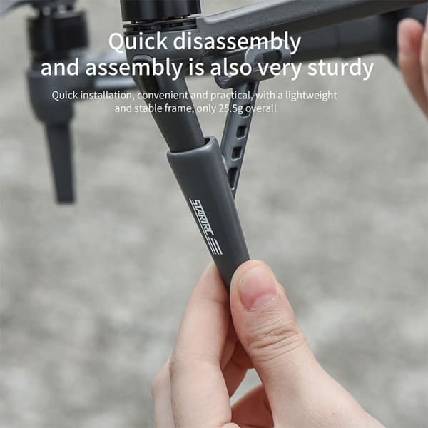 Landing Gear Support Ben Beskyttende Bracket Black