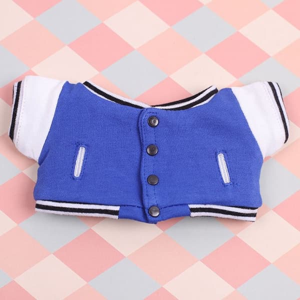 Mode docka Kläder Dockor Jacka Kappa BLÅ BLÅ Blue