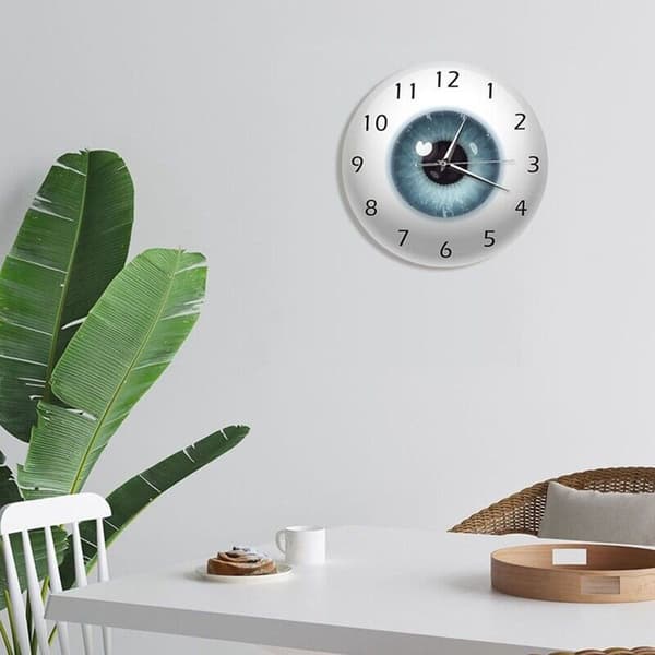 Eye Pupill Silent Wall Clock Clock Nyhet