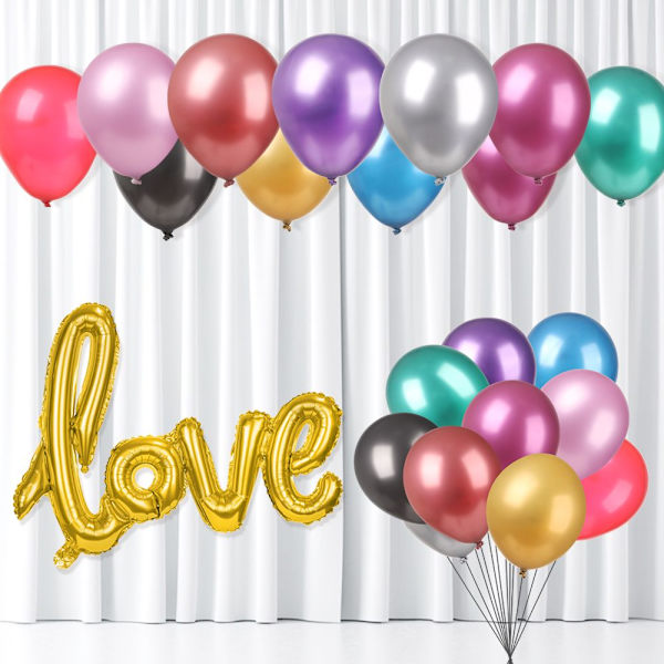 50st 5inch Latex Ballong Uppblåsbara Leksaker ROSE GOLD rose gold