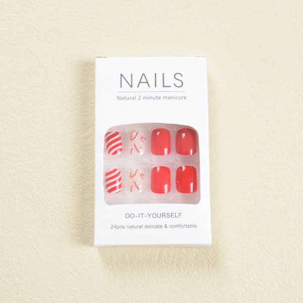 Franske falske negle Christmas False Nail 2 2 2