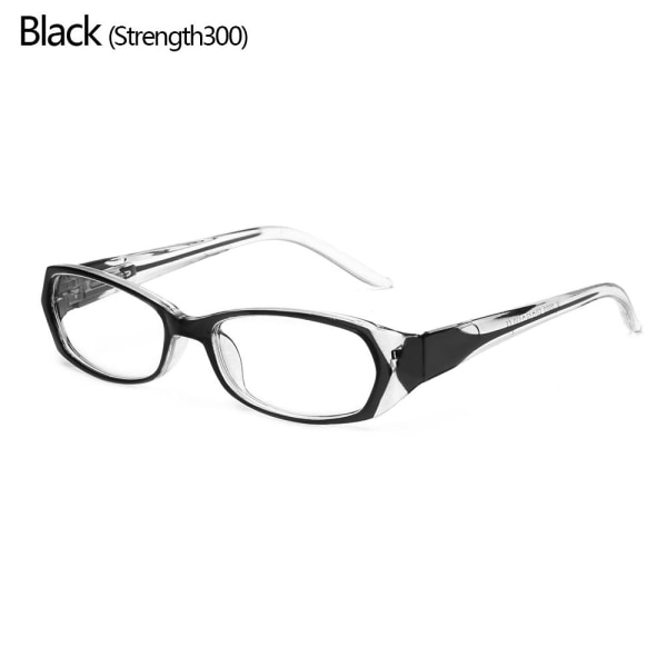 Læsebriller Anti-Blue Light Eyeglasses BLACK STRENGTH 300 Black Strength 300