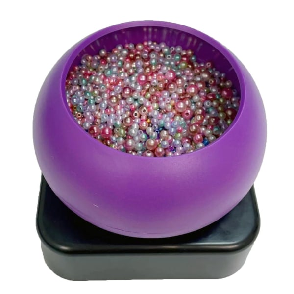 Elektrisk perlesnurre Perleskål Spinner LILLA purple