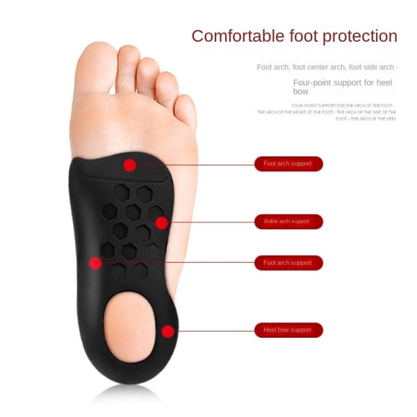 Ortopediske innleggssåler Ortotics BLACK S FOR BARN S FOR BARN Black S For Kids-S For Kids