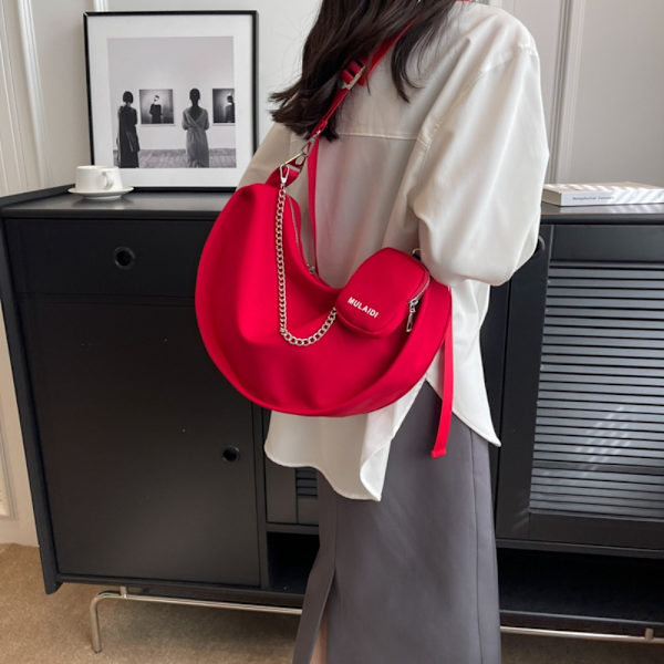 Lærredstaske Crossbody-taske SORT Black
