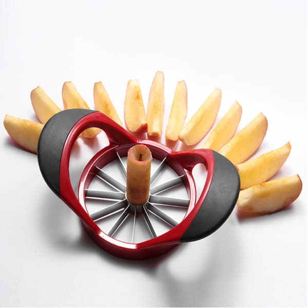 Rustfrit stål Apple Corer Æble Corer og Slicer Æbleskærer