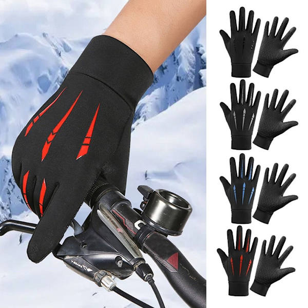 Winter Glove Full Finger Gloves SININEN blue