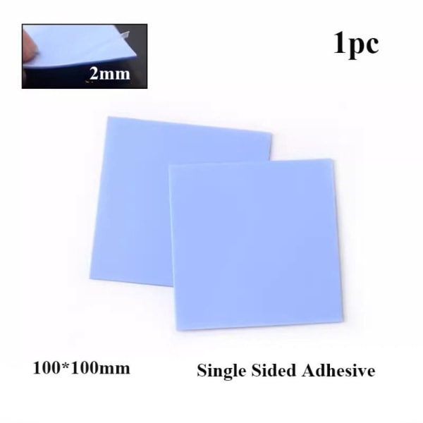 Silikon Thermal Pad Thermal Pad Sheet 100X100X2MM 100x100x2mm