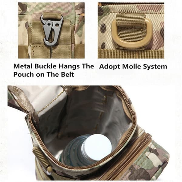 Kedelpose Vandflaskeholder SORT SORT Black