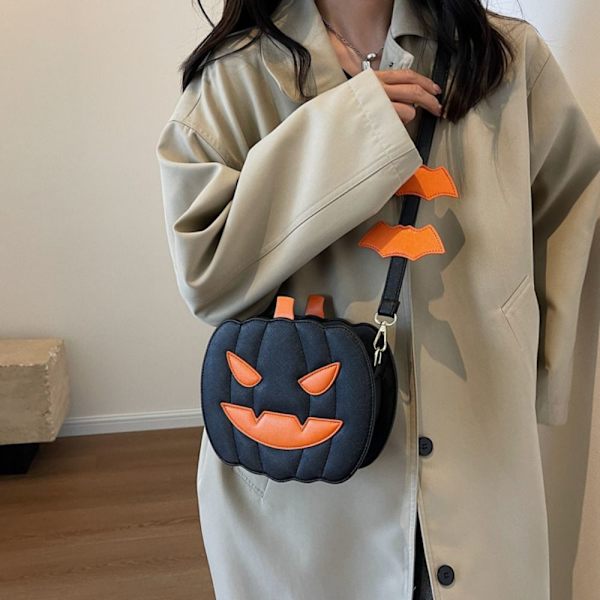 Pumpkin Crossbody Taske Underarm Håndtaske 3 3 3