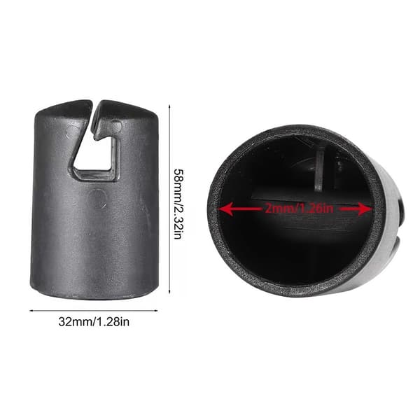 6 ST studsmattahölje Cap Cover 6Pcs