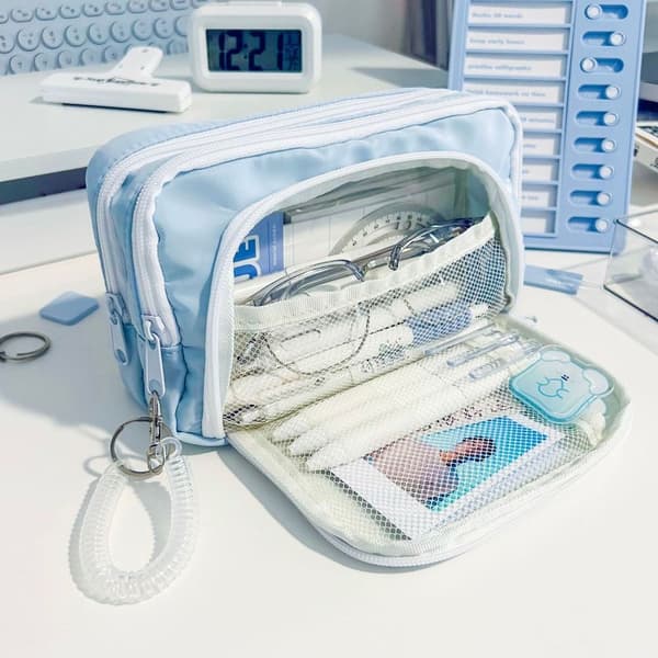 Pennväska Case BLÅT blue