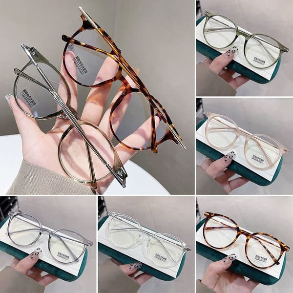 Anti-Blue Light Glasses Pyöreät silmälasit VIHREÄ Green