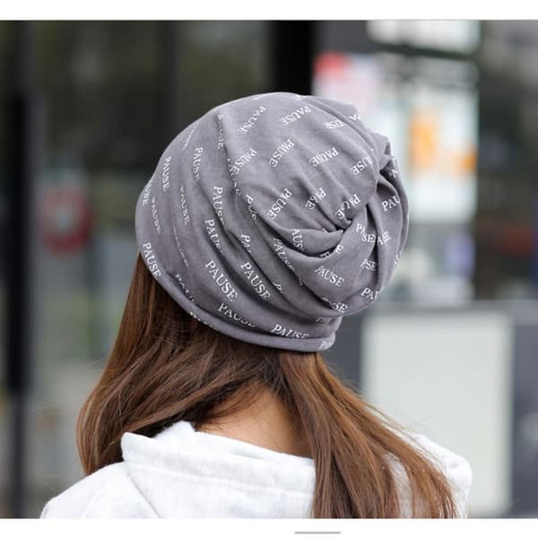 Mooncap Stripe Hat GRÅ Grey