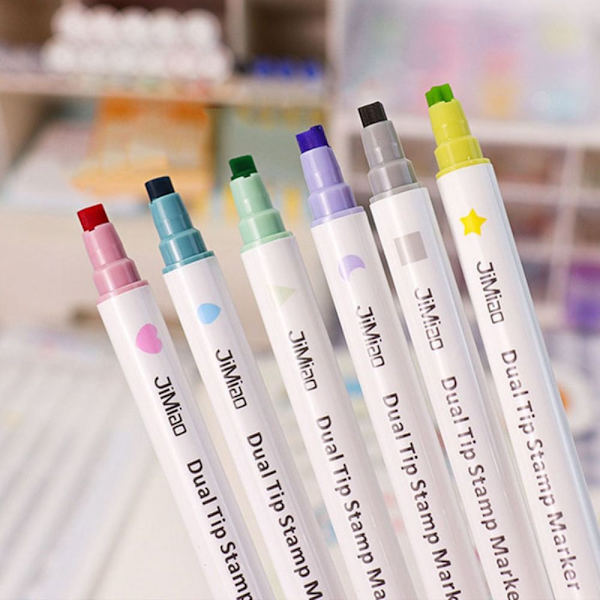 Målarpensel Highlighter 6ST/ SET 6ST/ SET 6PCS/Set